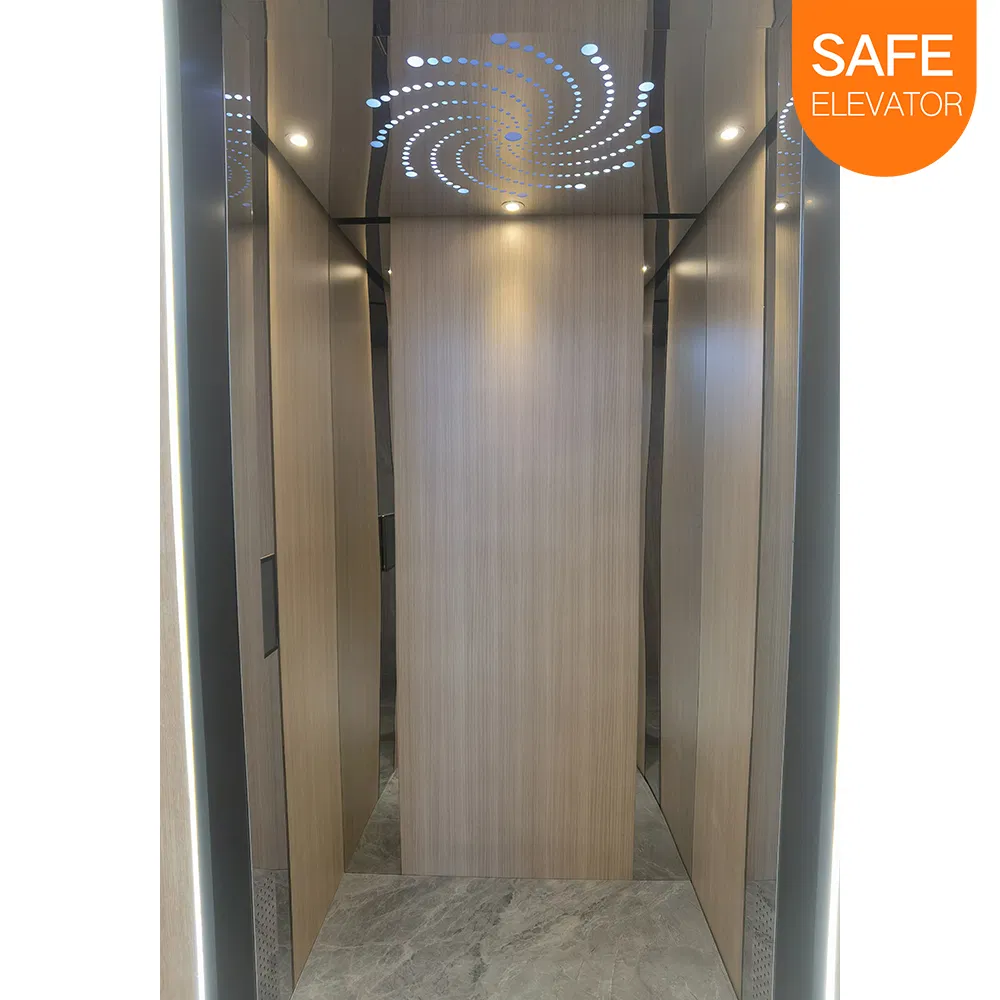 Factory Hot Sale Commercial Outdoor Elevator Lift Vvvf Traction Residential 8 Person Passenger Elevator