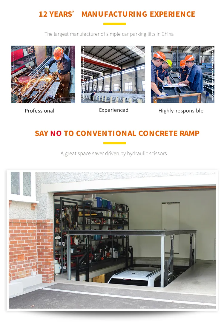 Car Elevator Scissor Lift