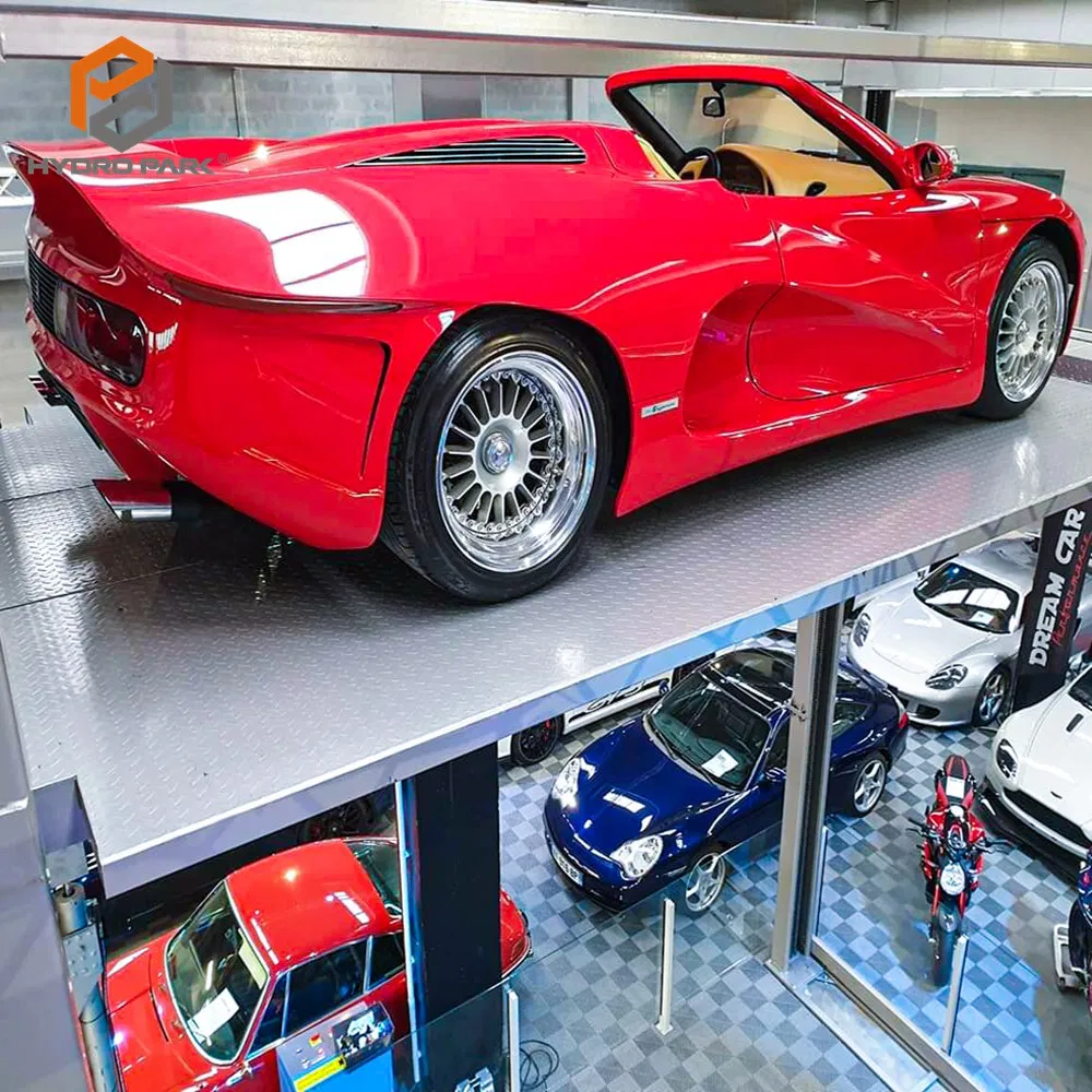 Customized Hydraulic Four Post Automobile Elevator Car Lift Platform