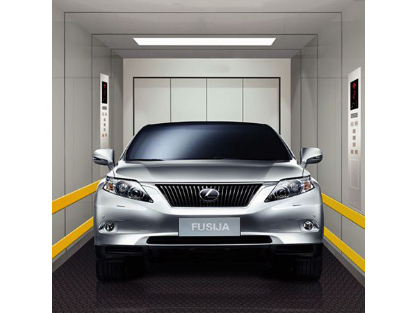 Large Space &amp; Load Automobile Freight Goods Car Elevator with Opposite Doors