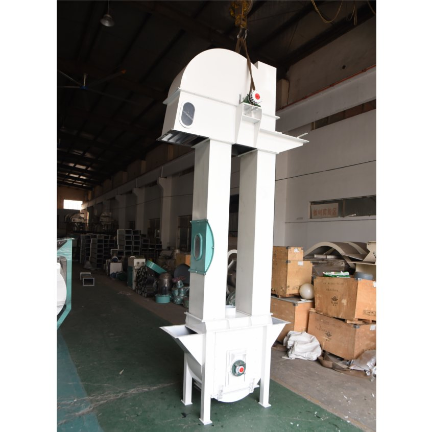 Industrial Bucket Elevator with Explosion-Proof Motor for Dusty Environments
