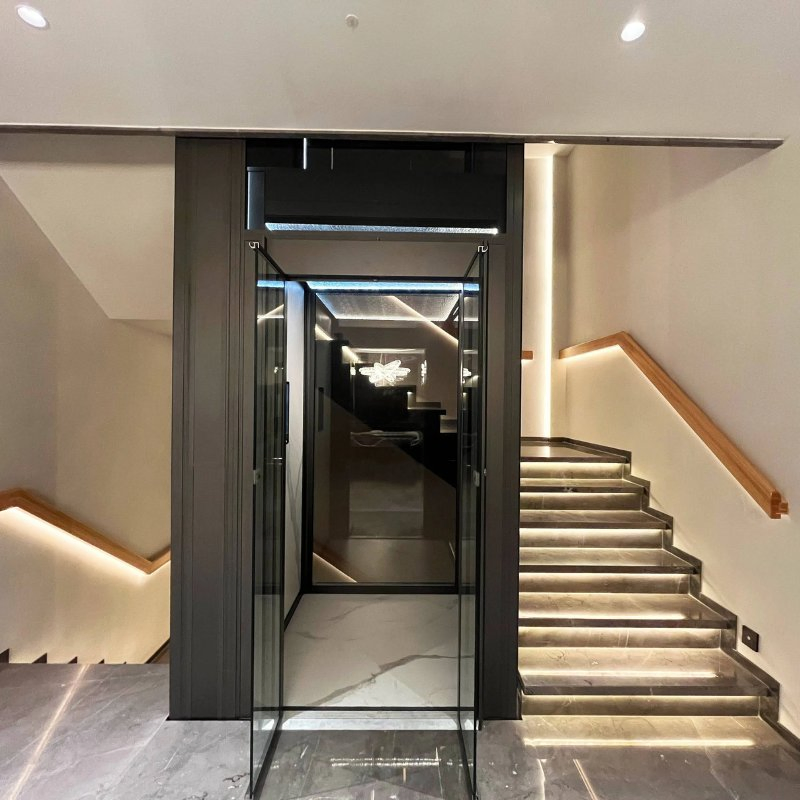 Quiet Long Service Life Minimal Damage Traction Elevator