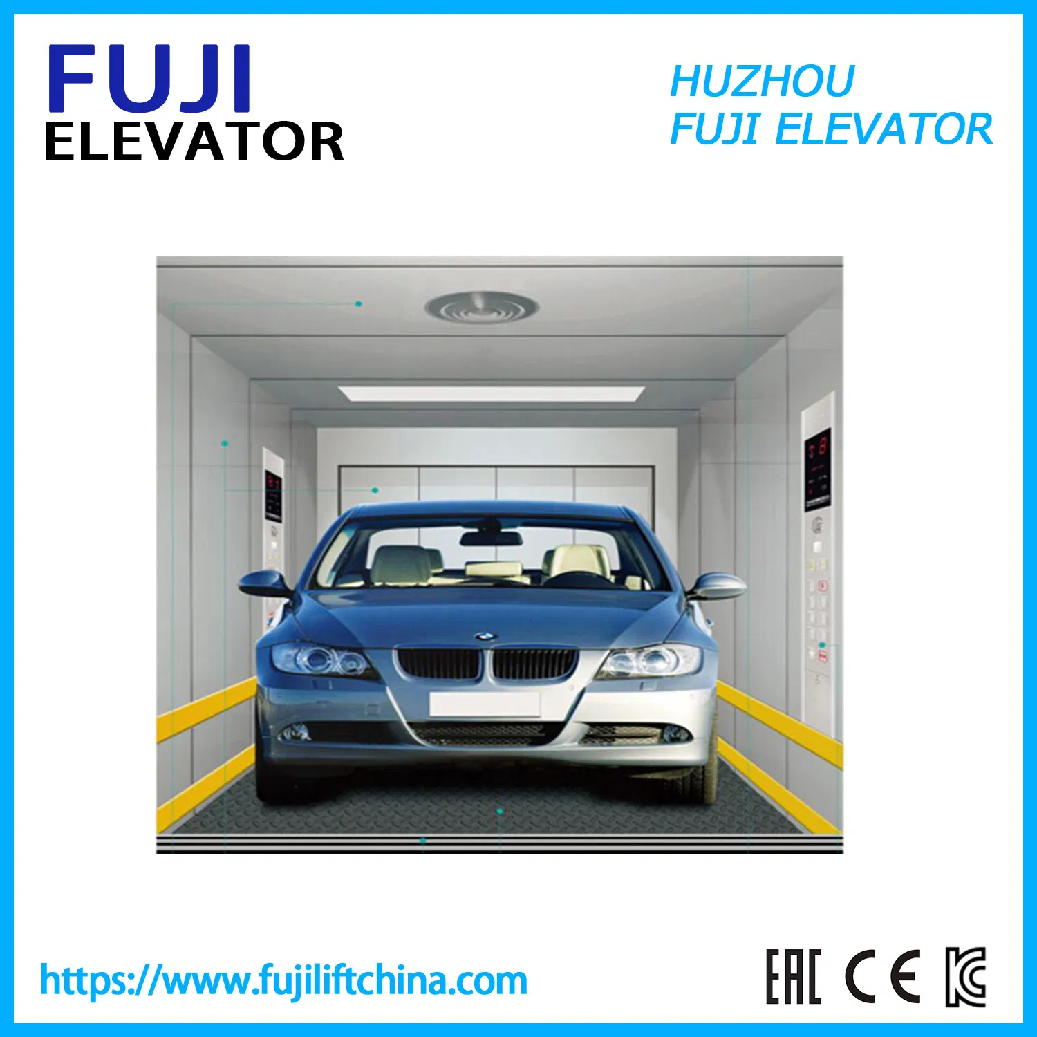 Automobile Car Elevator with Large Space