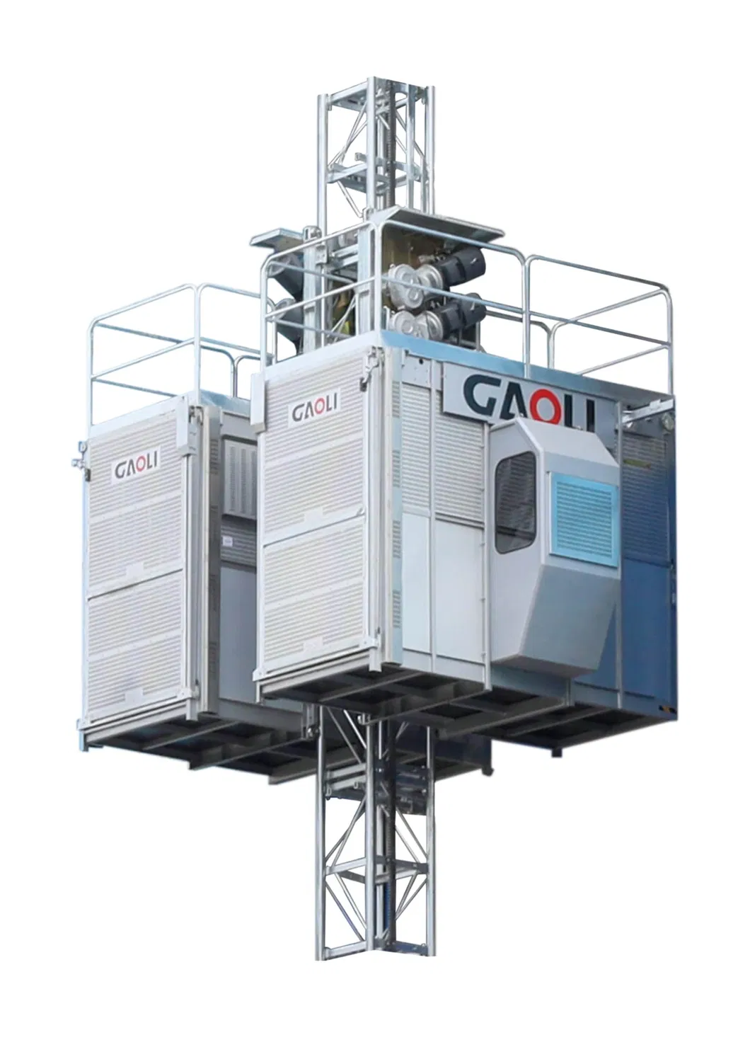 Construction Elevator with Single Cabin