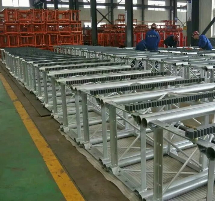 Gjj Construction Elevator 650 or 450 Mast Section Compatible with Ali Mak Mast Section