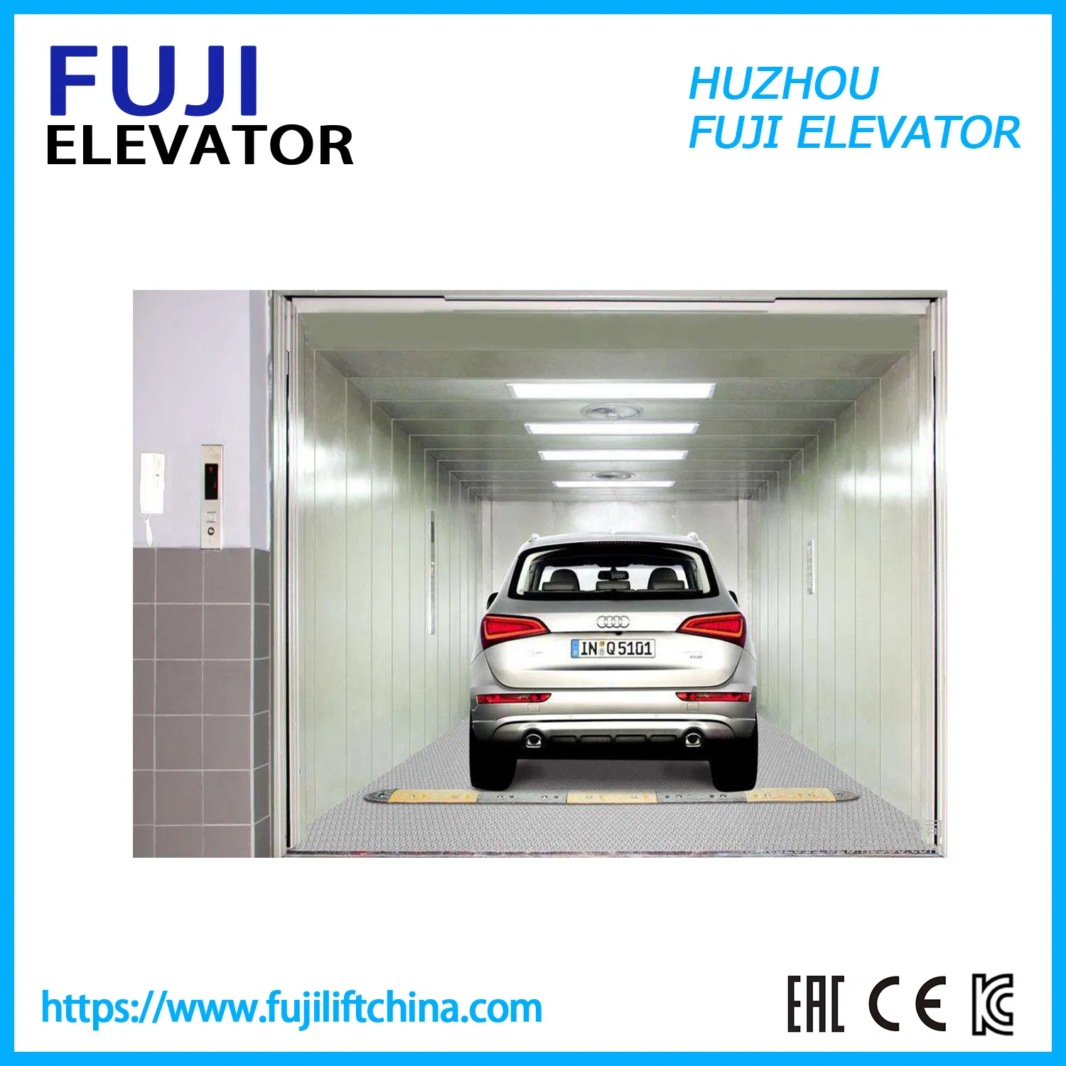 Automobile Car Elevator with Large Space