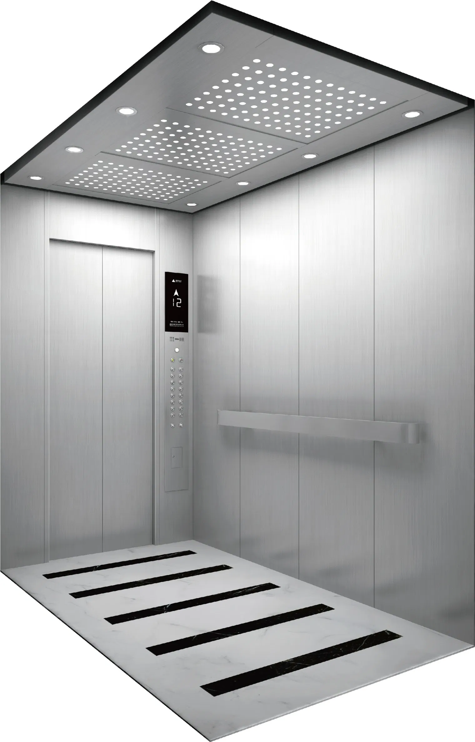 Big Space Size Automobile Patient Bed Hospital Elevator with Side Door