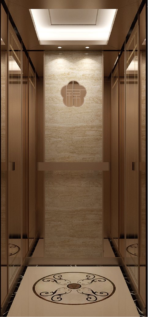 Automobile Drive 2 Floors Domestic Elevator