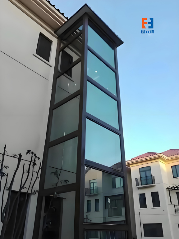 Explosion-Proof Hydraulic Drive Residential Elevator Outdoor Home Elevator