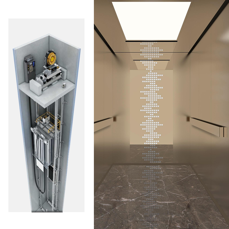 Hospital Stretcher Lift Vvvf Controller 1000kgpassengers Medical Bed Elevator