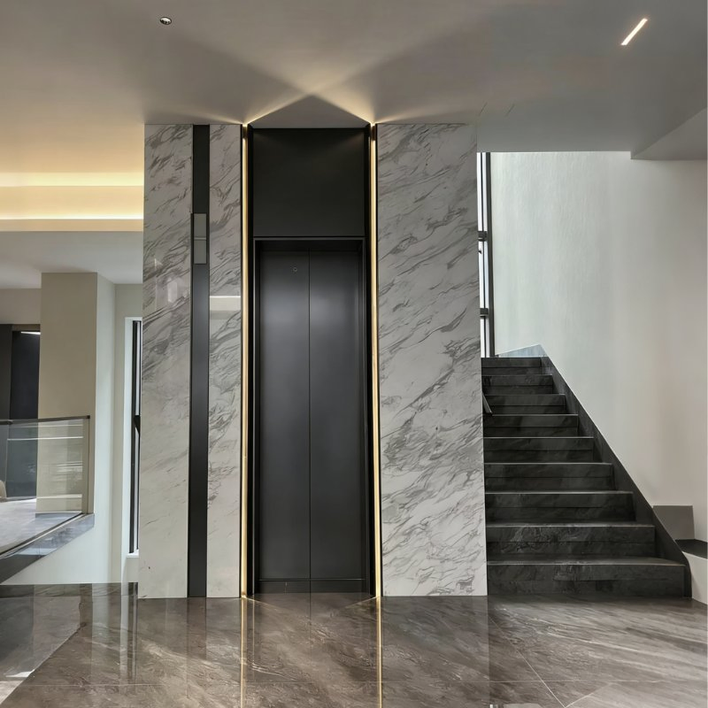 Quiet Long Service Life Minimal Damage Traction Elevator