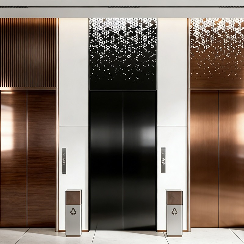 Machine Room-Less (MRL) Traction Elevator System