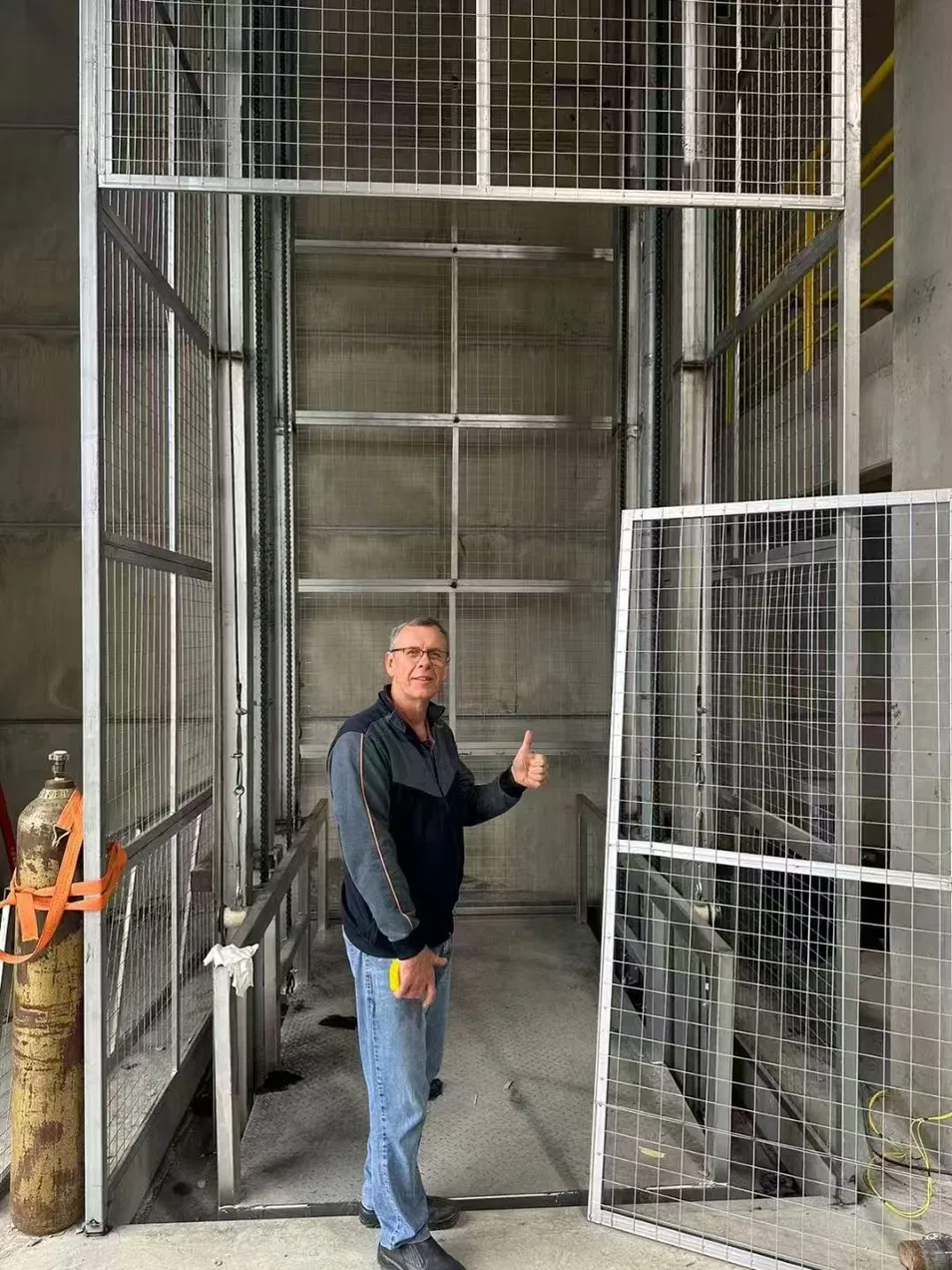 Hydraulic Elevator Lift Platform Cargo Freight Elevator