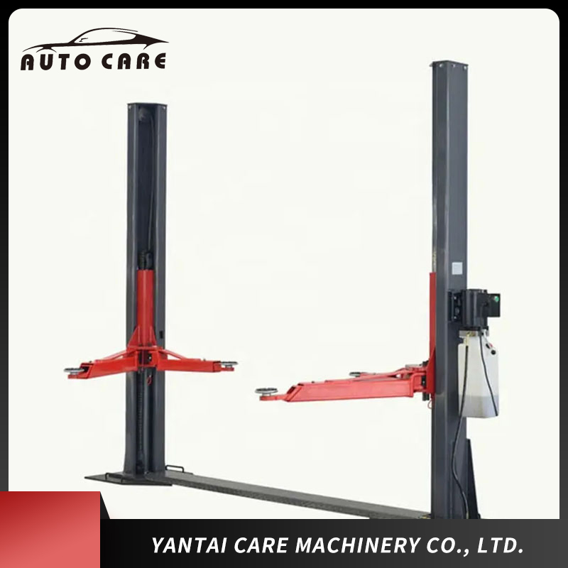 2 Post Base Plate Car Lift Hydraulic Used Car Lifts for Sale Automobile Elevator