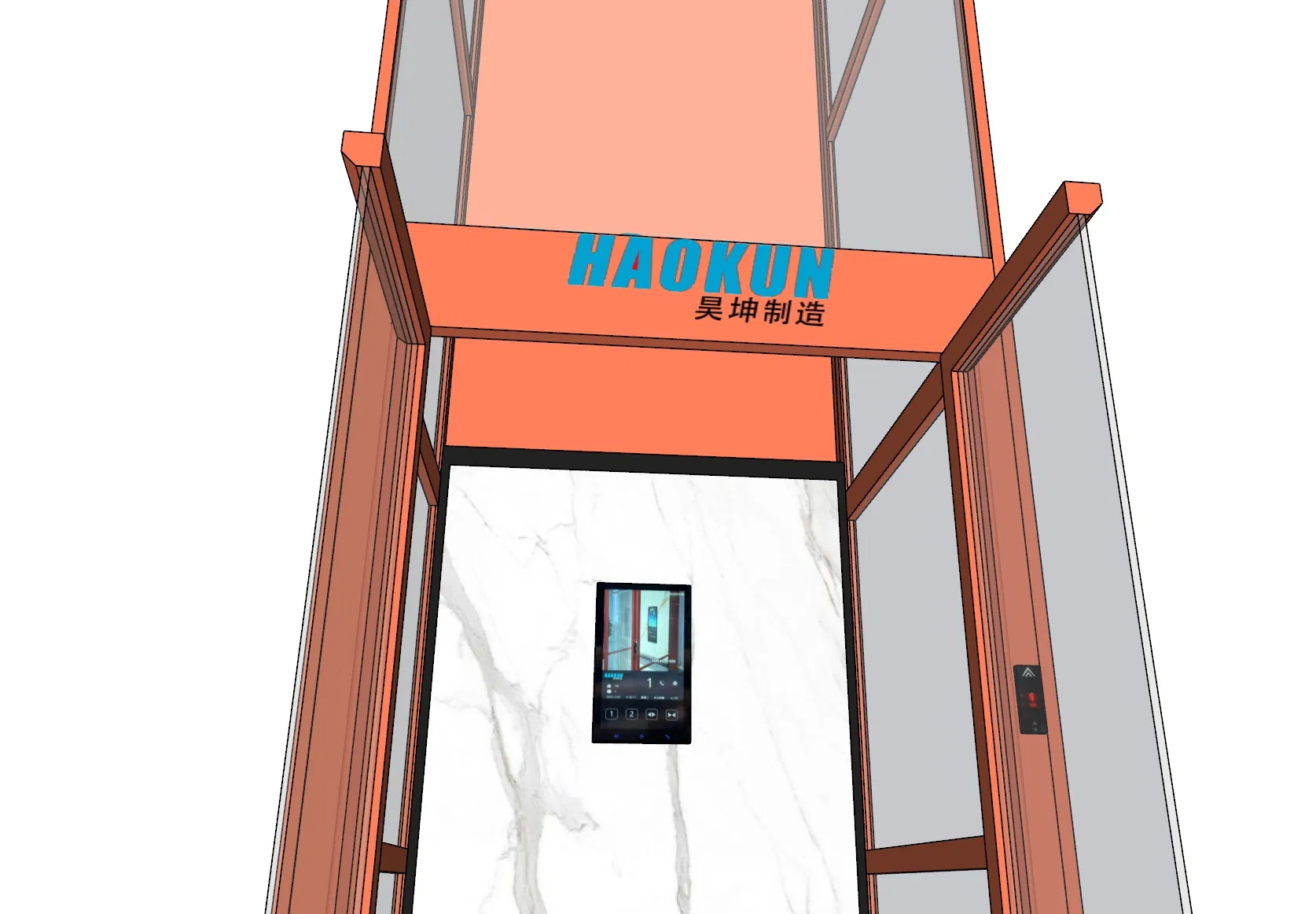 Traction Passenger Elevators Suitable for Villas