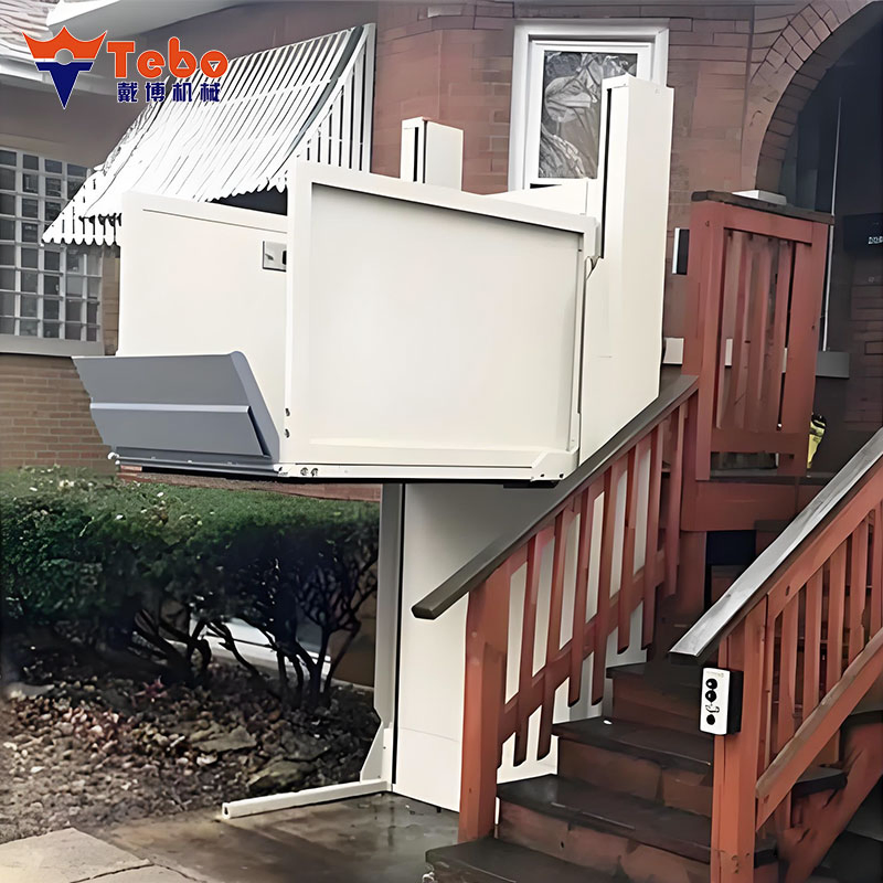 Home Wheelchair Stair Lift Elevator Vertical Hydraulic Driven Disabled Domestic