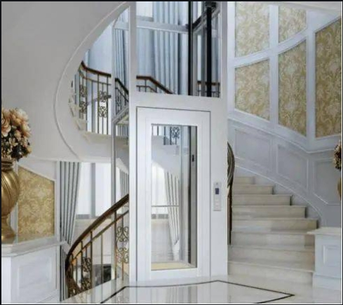 Simple and Elegant Home Lift Villa Elevator with OEM ODM Service