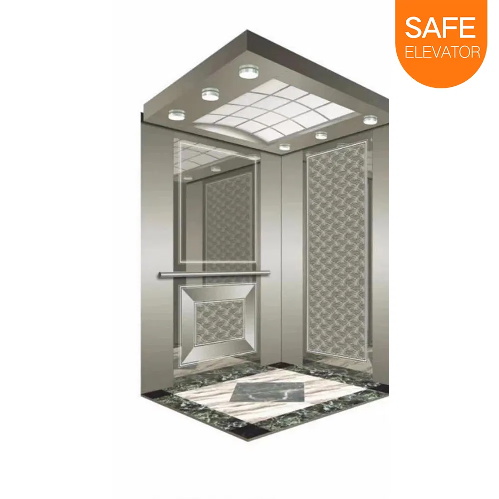 Factory Hot Sale Commercial Outdoor Elevator Lift Vvvf Traction Residential 8 Person Passenger Elevator