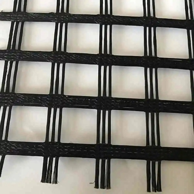 High-Strength 50kN 100kN Biaxial Fiberglass Geogrid for Roadworks Highways and Driveway Paving Fiber Glass Mesh Geogrid
