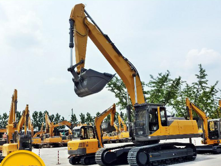 High Performance 33 Ton Earth-Moving Excavator Track Xe335c Mounted Hydraulic System