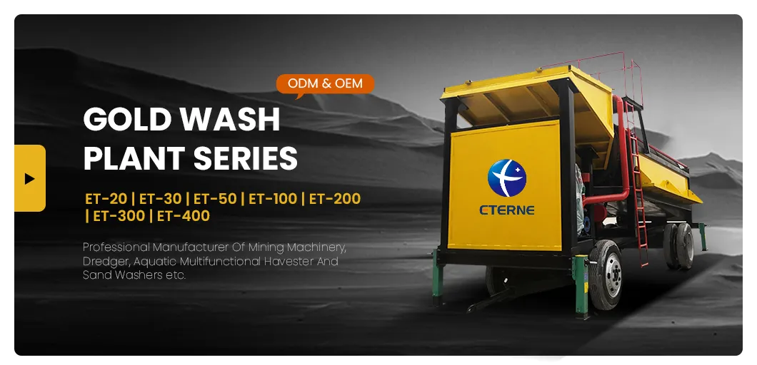 Mobile Trommel Washing Machine