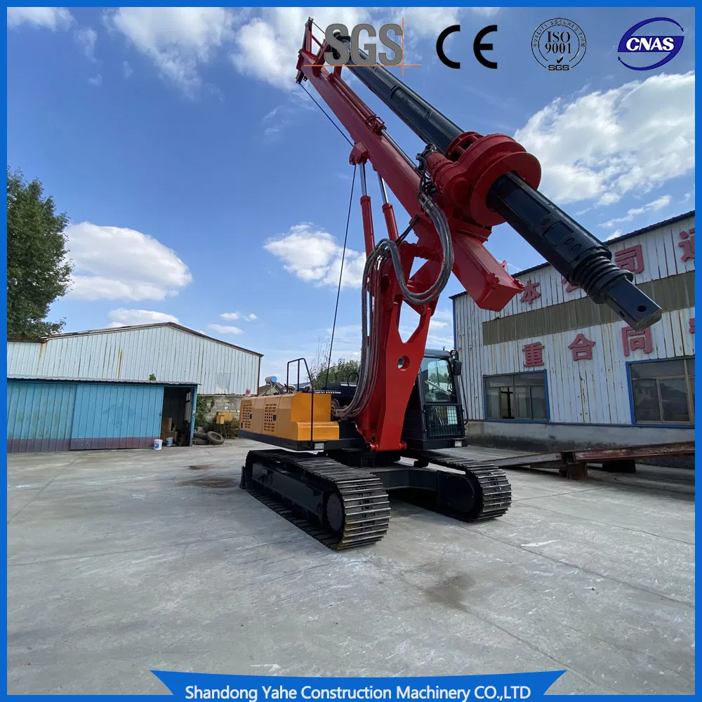 Small Crawler Hydraulic Rotary Drill/Drilling Rig for Foundation Engineering/Water Well/Mining Exploration Excavating/Geotachnial Construction Equipment Dr-120