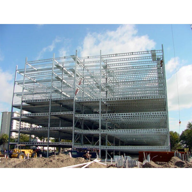 OEM Hot DIP Galvanizedand Welding, Braking Structural Steel Frame Steel Framing Systems