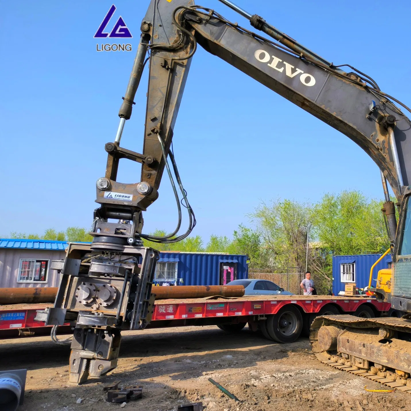 Buy Ligong Pile Driver for Sale Sheet Pile Driving Equipment