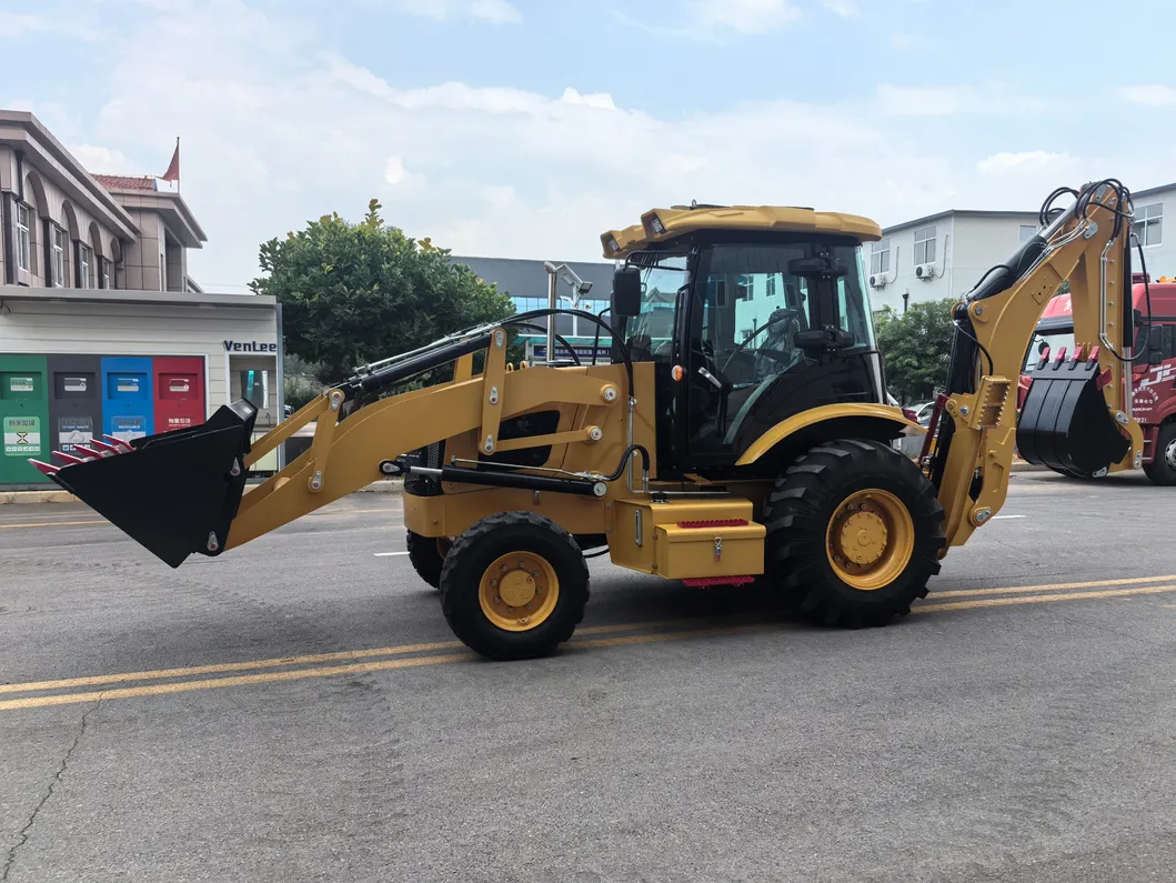 Compact Backhoe Loader