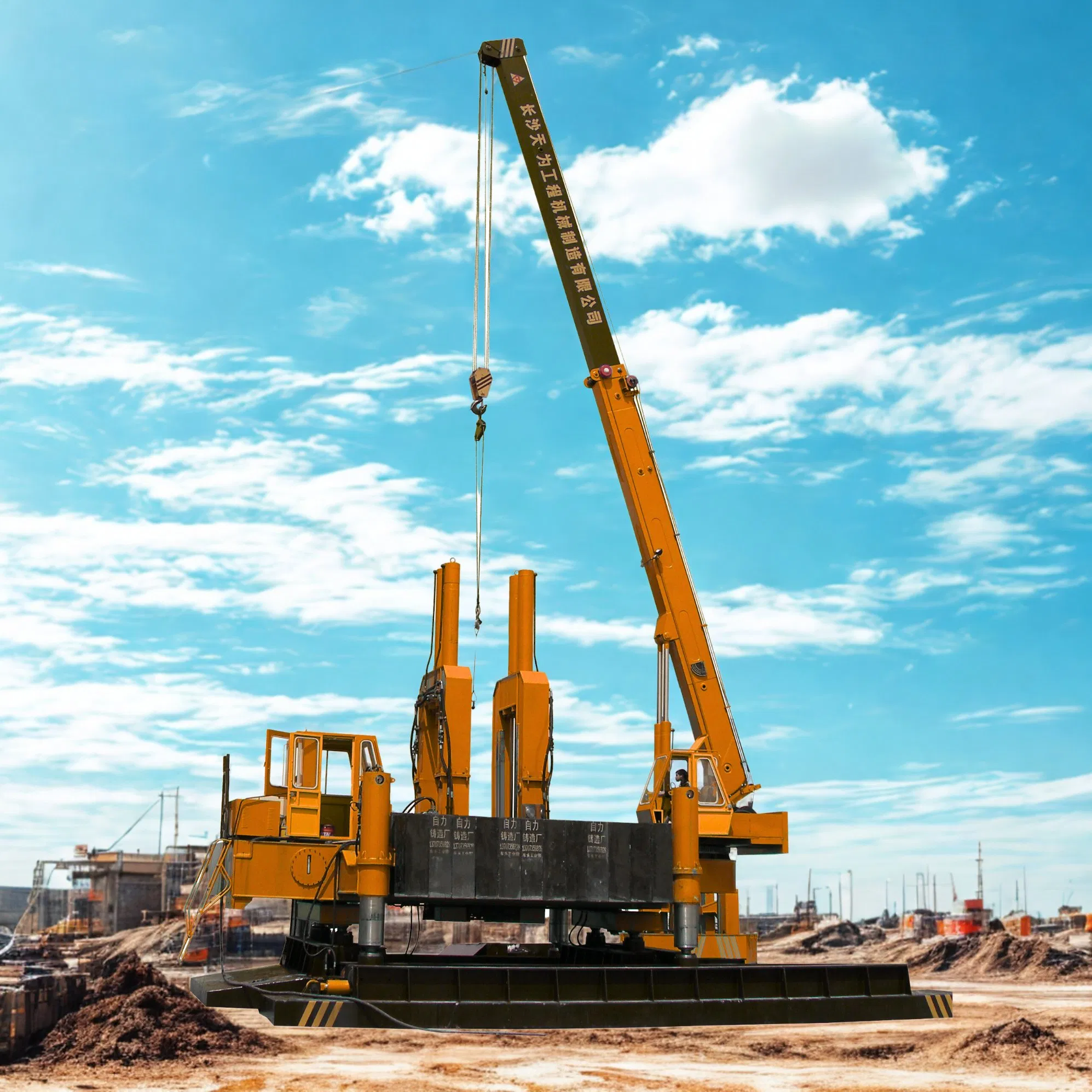 Zyc100b-B1 Hydraulic Static Pile Driver - Top Piling Solution
