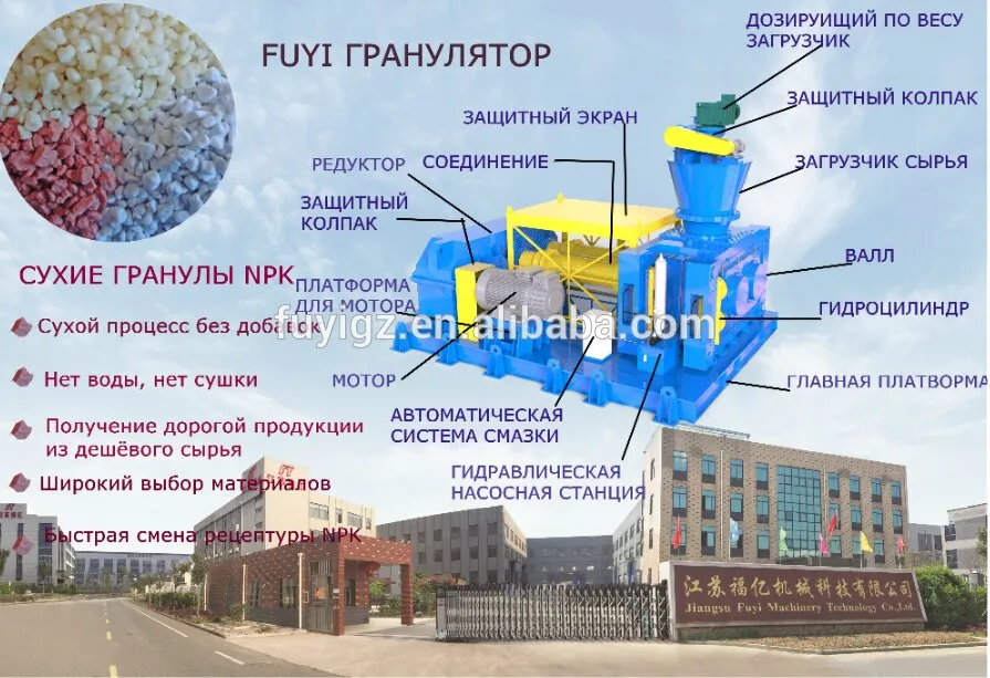 Dry granulation roll compactor