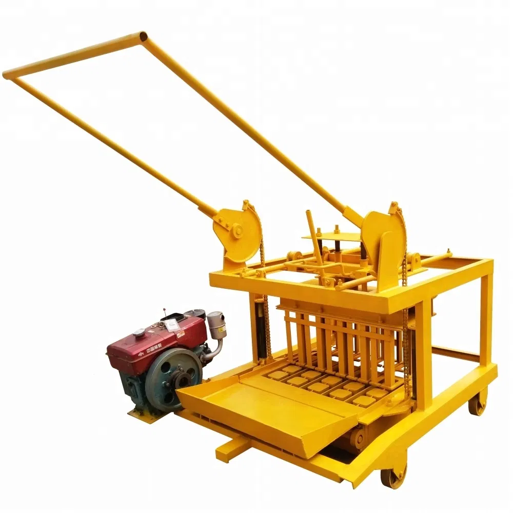 Tobemac Mobile Diesel Block Making Machine for Rural and Urban Construction