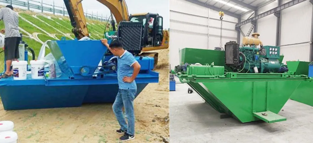 Diesel Power Concrete Trench Making Slip Form Machine