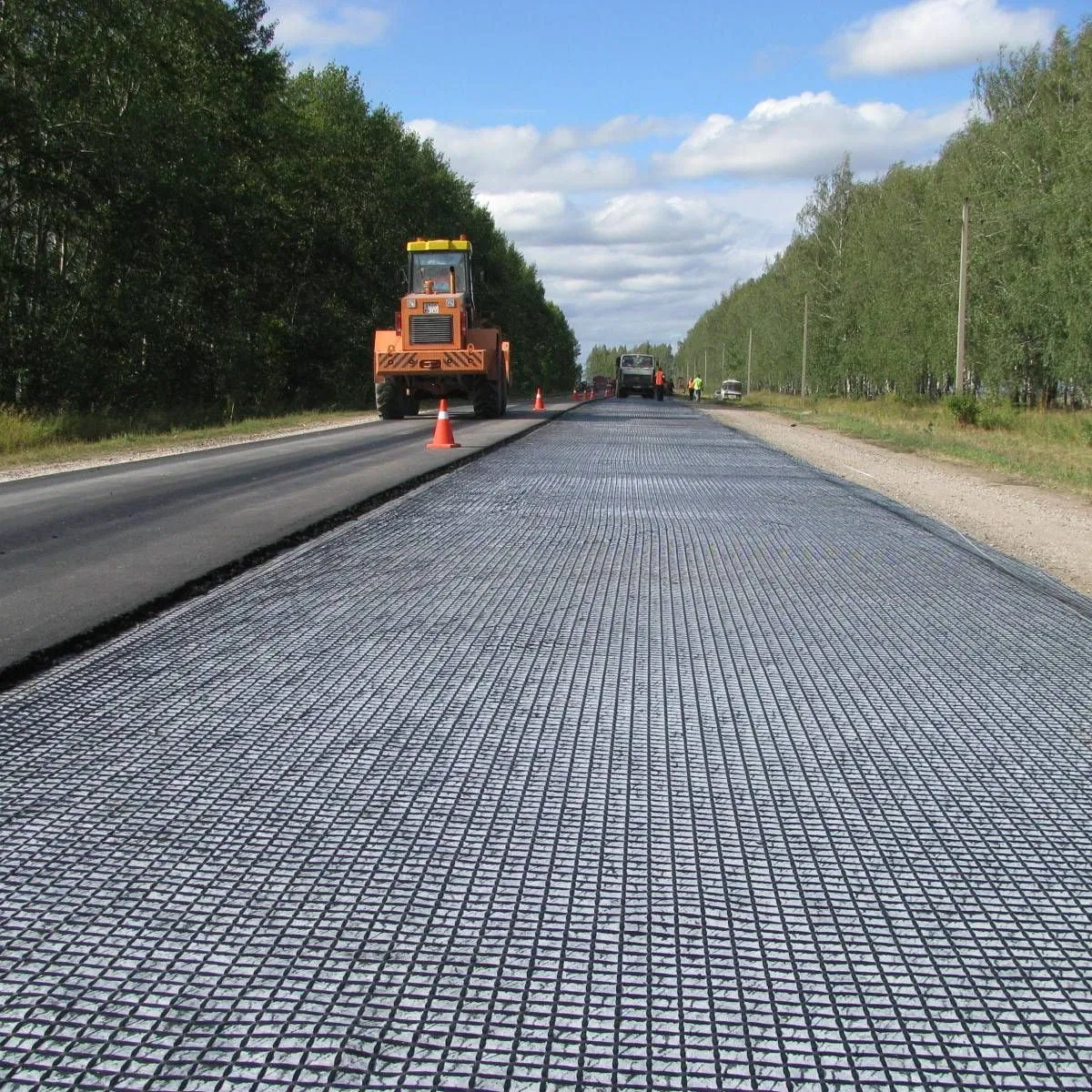 Biaxial Geogrid Fiber Glass Glassfber Geogrid Glass Fiber Geogrid Solution Driveway Paving Geogrid Plastic Geogrid for Roadworks Highways and Driveway