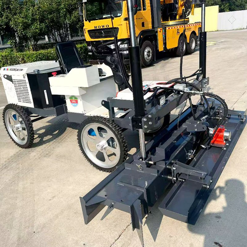 Compact Laser Controlled Concrete Floor Leveling and Paving Equipment