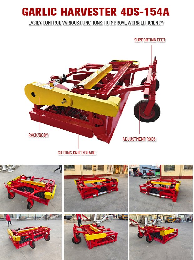 Garlic Harvester Detail