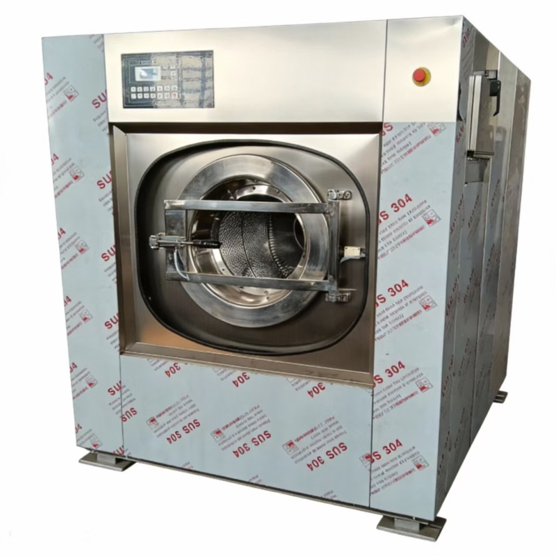 Automatic Industrial Washing Machine with Smart Touchscreen for Construction Industries