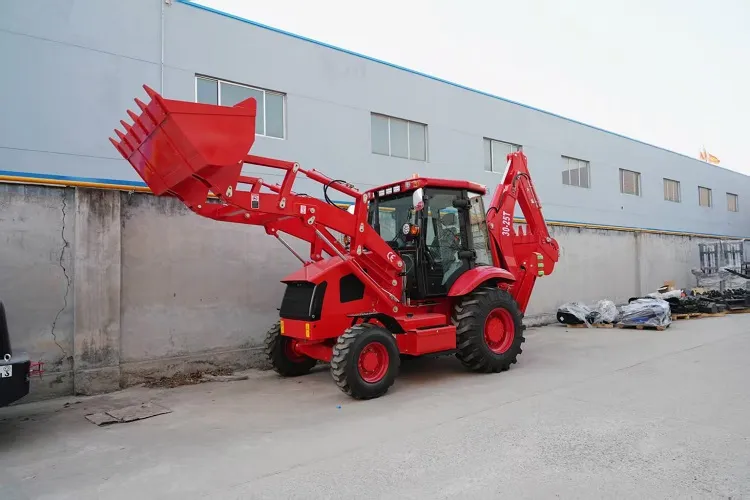 Backhoe Loader View 1