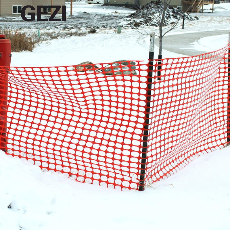 Multi-Purpose Safety Snow Fence for Roadwork Projects