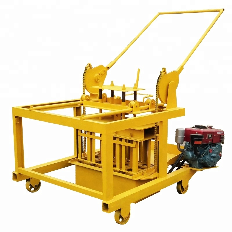 Tobemac Mobile Diesel Block Making Machine for Rural and Urban Construction
