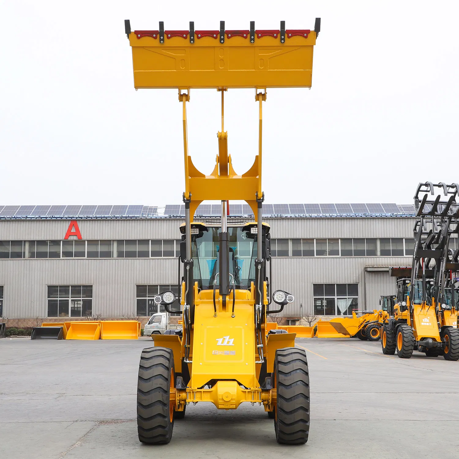 Earth Moving Machinery Mini Wheel Loader Machine
