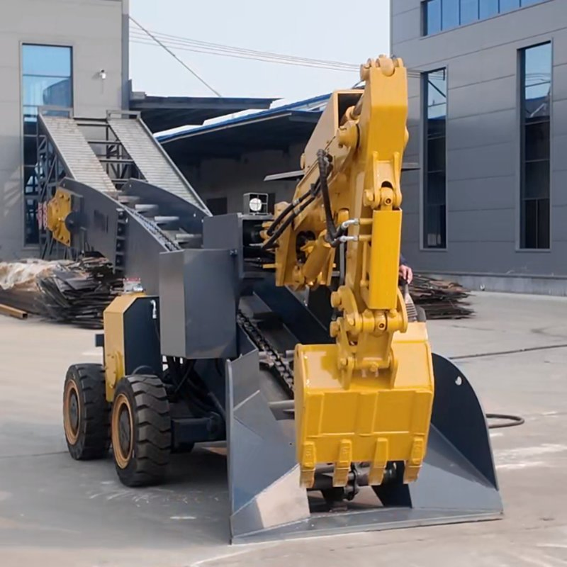8.6t Mucking Loader Mining Machinery with Excavating Width ≥4800mm, Heavy-Duty Design for Roadway and Coal Mine Excavation Projects