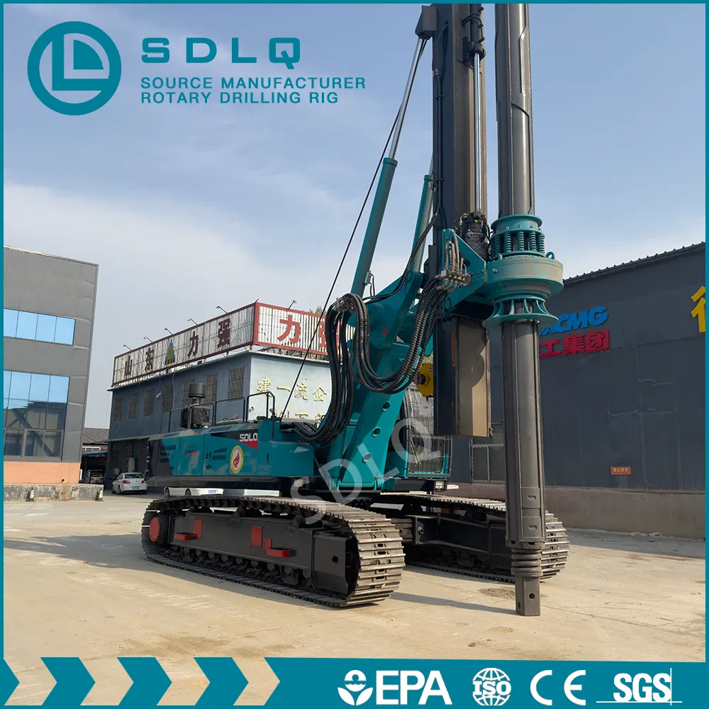 SDLQ 28T 1800mm Drilling Rig Machine - 30m Deep Rotary Pile Driving Equipment for Roadwork/Municipal (LQR-130)