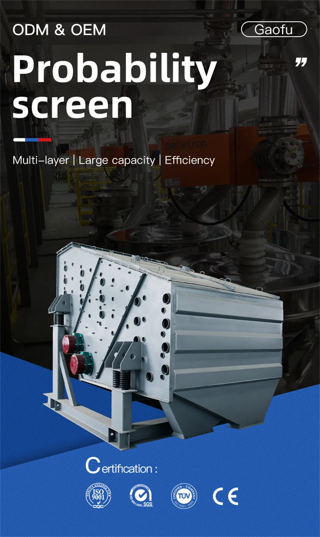 Probability Vibrating Screen Separator