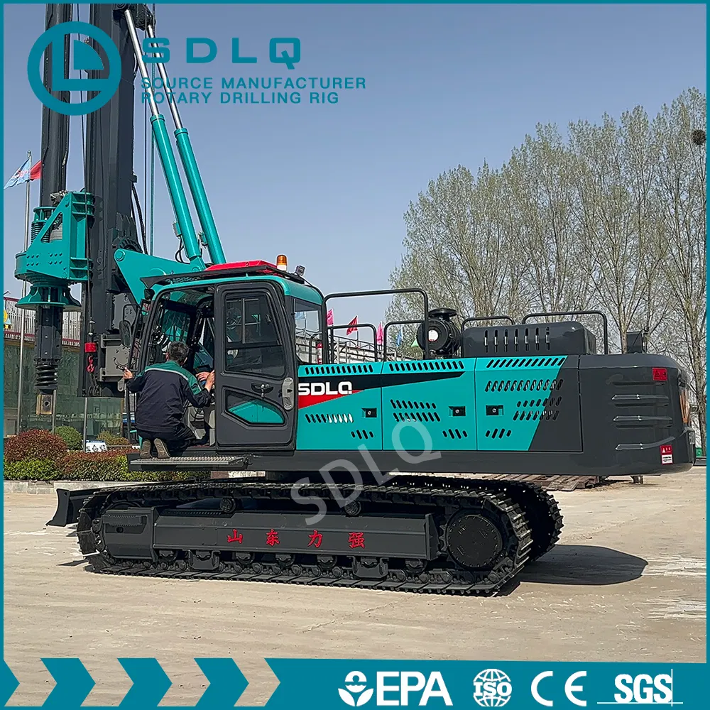 SDLQ 28T 1800mm Drilling Rig Machine - 30m Deep Rotary Pile Driving Equipment for Roadwork/Municipal (LQR-130)