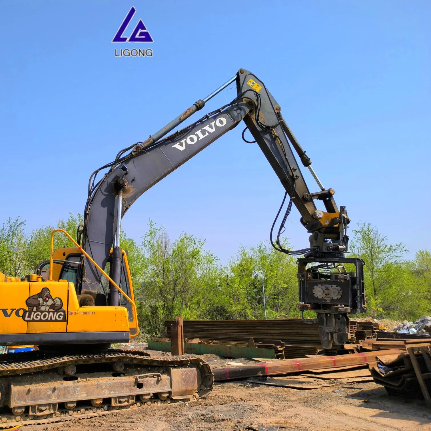 Buy Ligong Pile Driver for Sale Sheet Pile Driving Equipment