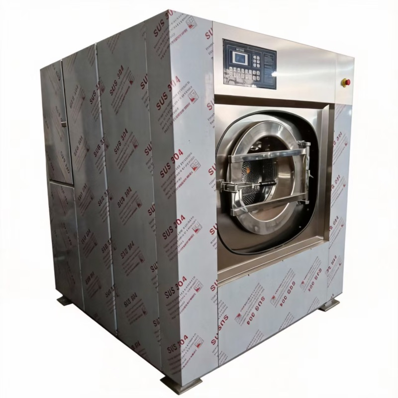 Automatic Industrial Washing Machine with Smart Touchscreen for Construction Industries