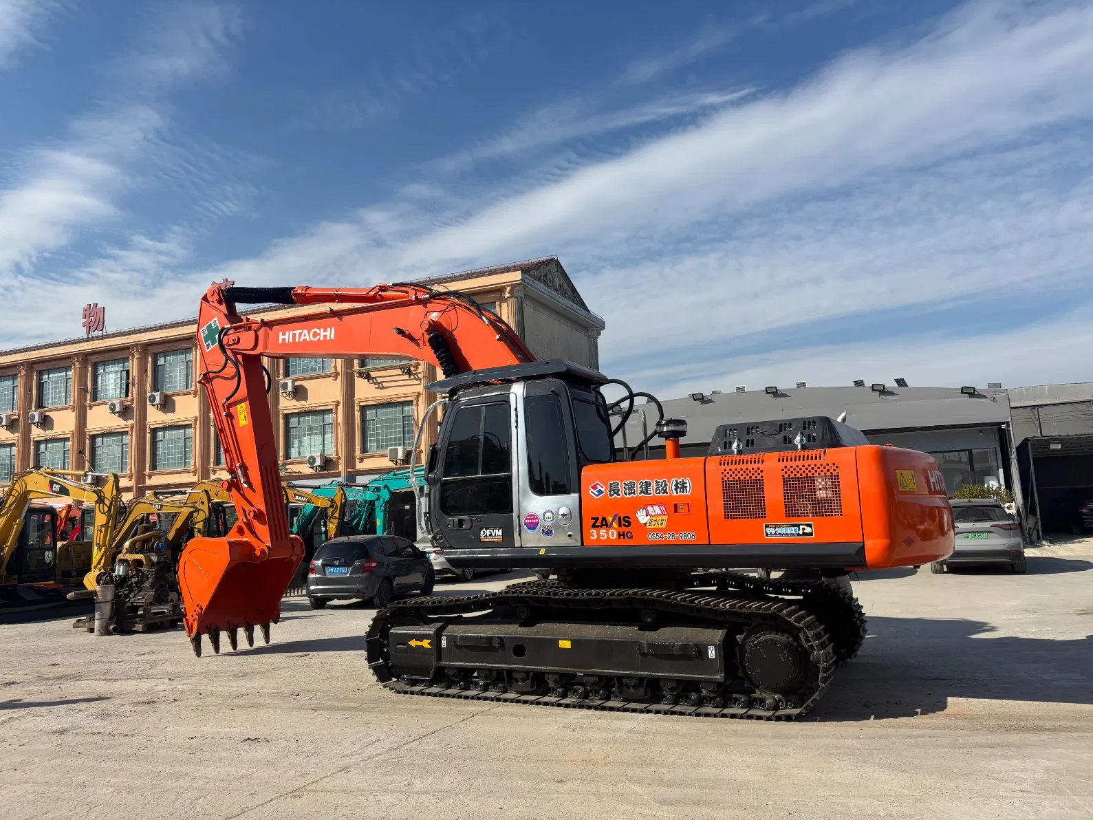 Second Hand Excavator Zx350-3G Zx350-5g Used Crawler Excavator Hitachi Zx50 Zx60 Zx70 Zx120 Zx200-3G Zx200-5g Zx300digger