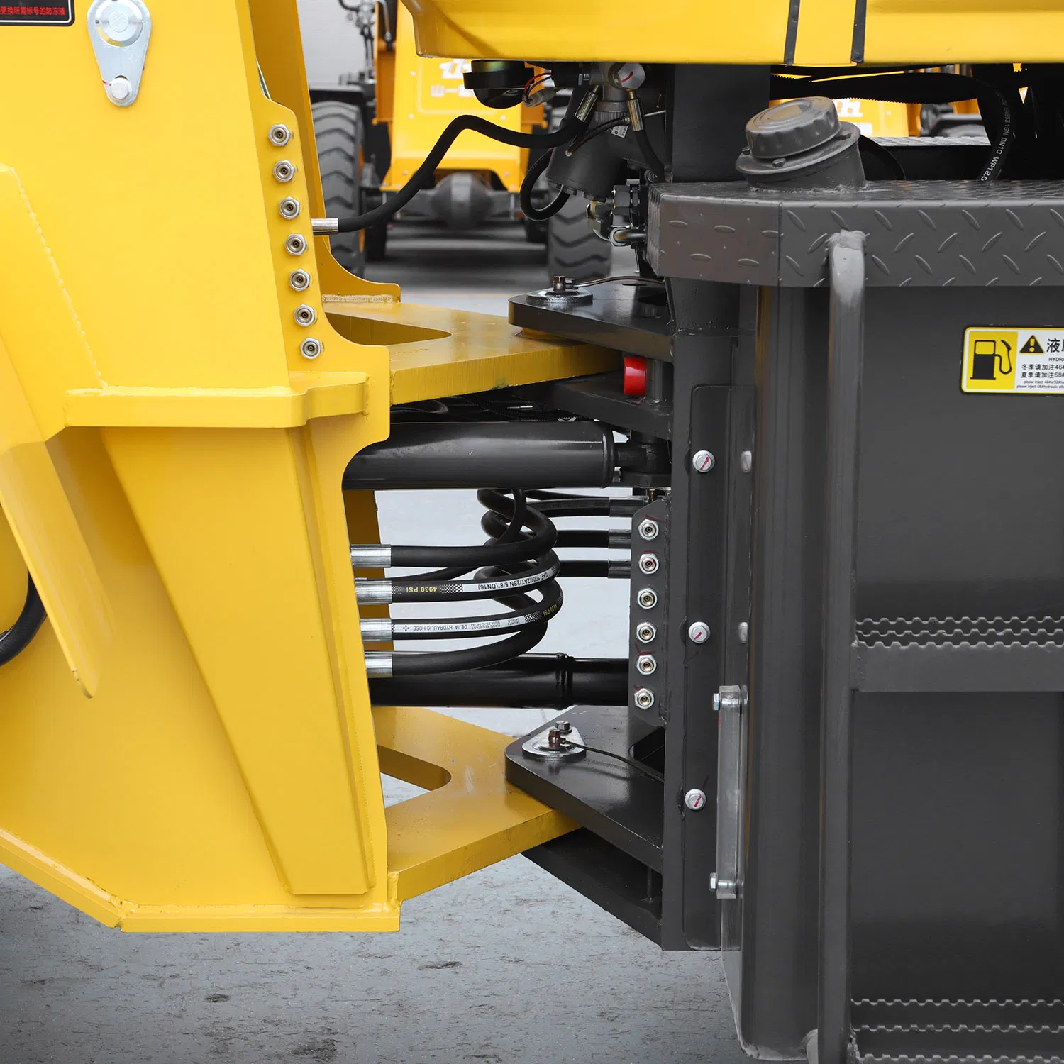 Earth Moving Machinery Mini Wheel Loader Machine