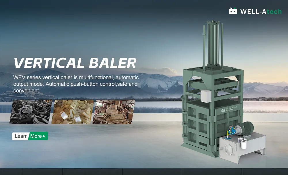 Vertical Baling Machine